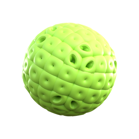 Forme de boule abstraite  3D Icon