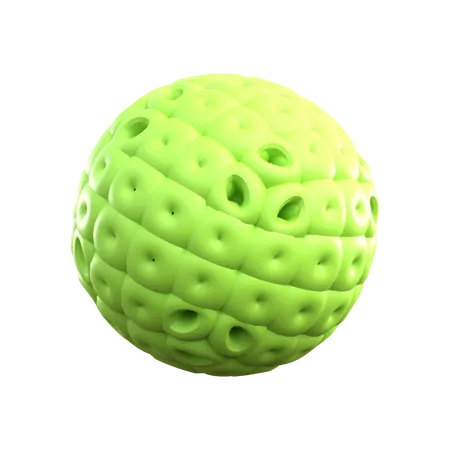 Forme de boule abstraite  3D Icon