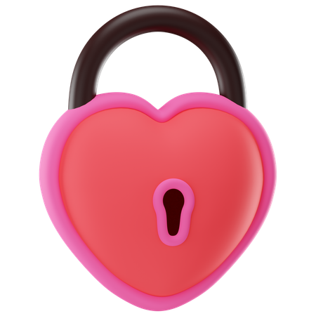 Amour en forme de coeur  3D Icon