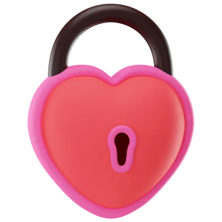 Amour en forme de coeur  3D Icon