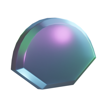 Forme de coquille  3D Icon