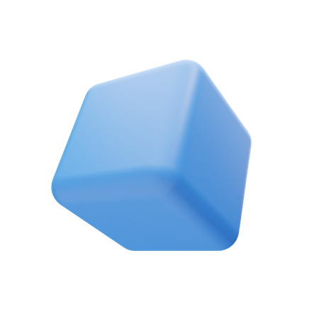 Forme de cube  3D Illustration