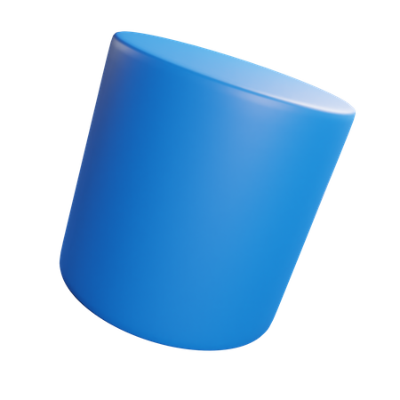 Forme de cylindre  3D Icon