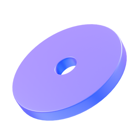Forme de disque  3D Icon