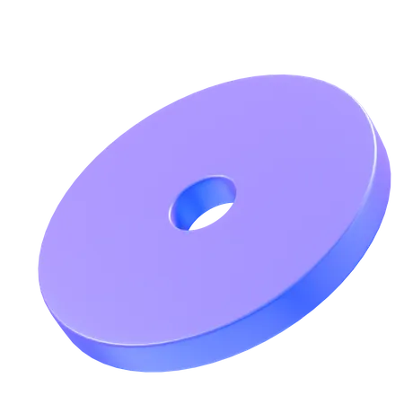 Forme de disque  3D Icon