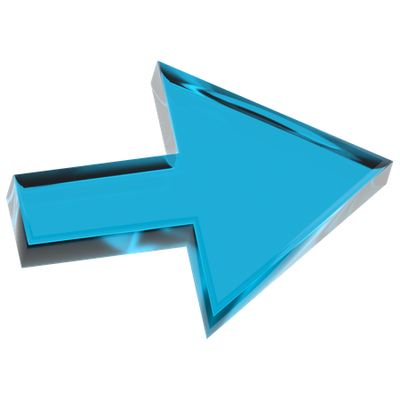 Forme de flèche  3D Icon