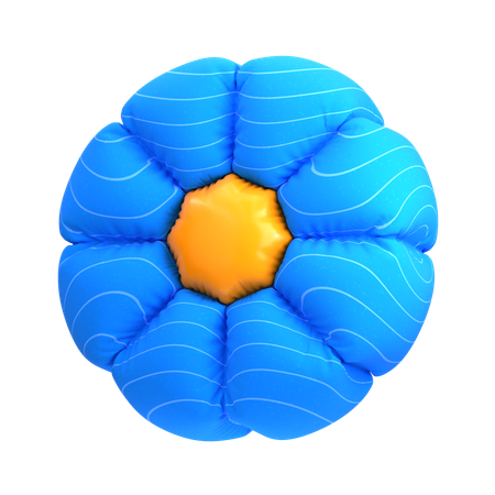 Forme de fleur  3D Icon