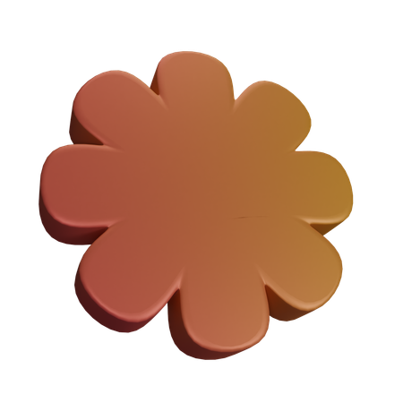 Forme de fleur  3D Icon