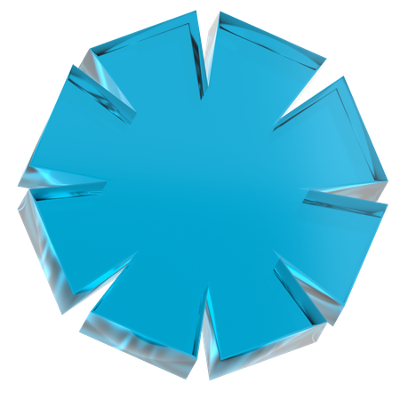 Forme de fleur  3D Icon