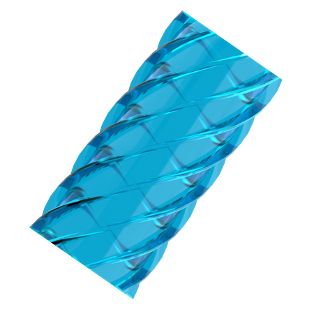 Forme de l'engrenage à vis sans fin  3D Icon