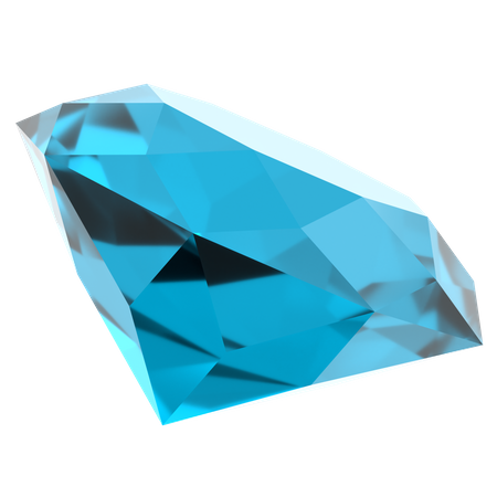 Forme de diamant  3D Icon