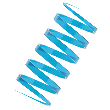 Forme de ressort  3D Icon