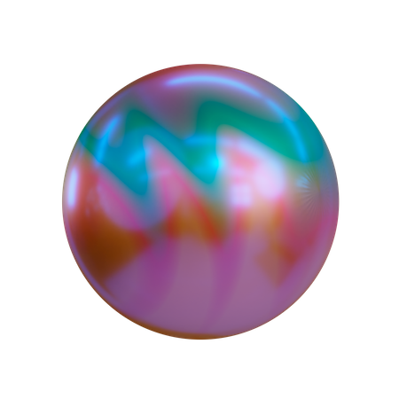 Forme de sphère  3D Illustration