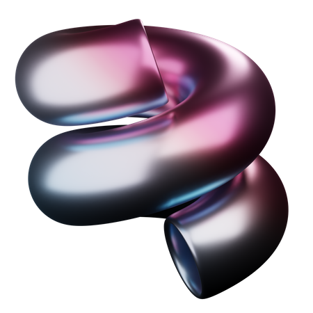 Forme du tuyau  3D Icon