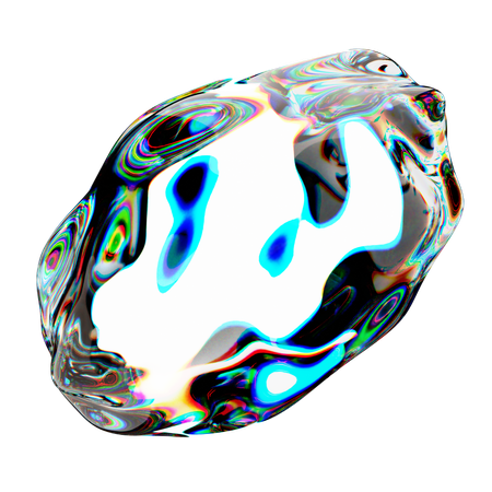 Forme de verre  3D Icon