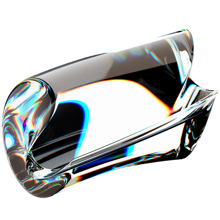 Forme de verre  3D Icon