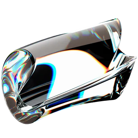 Forme de verre  3D Icon