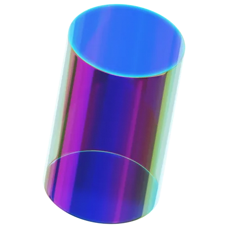 Forme de verre abstraite  3D Icon