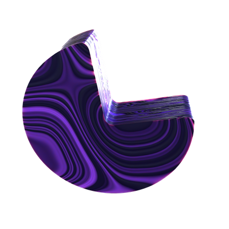 Forme demi-ronde  3D Icon