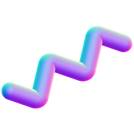 Forme d'escalier  3D Icon