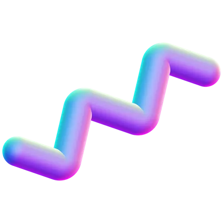 Forme d'escalier  3D Icon