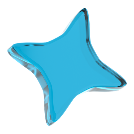 Forme d'étoile  3D Icon