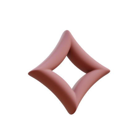 Forme d'étoile  3D Icon