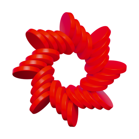 Forme d'étoile  3D Icon