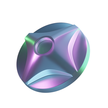 Forme d'étoile  3D Icon