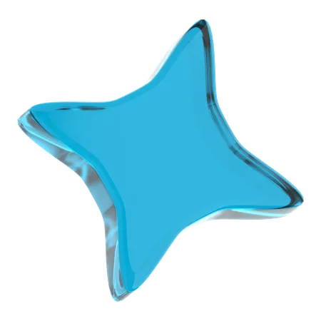 Forme d'étoile  3D Icon