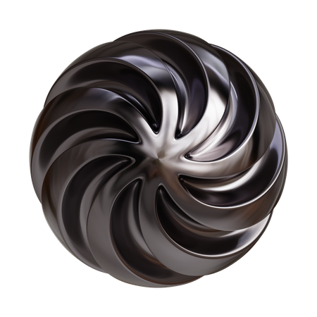Forme en métal  3D Icon