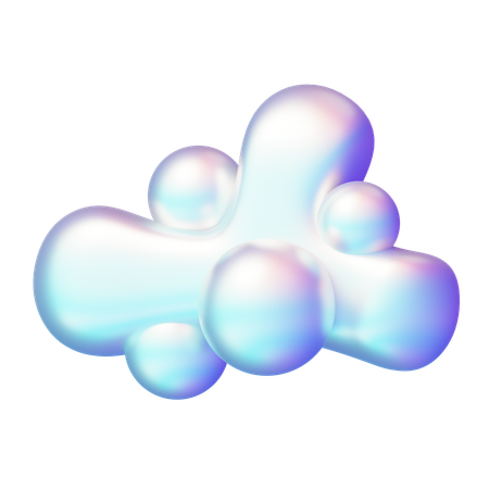 Forme d'hologramme  3D Icon