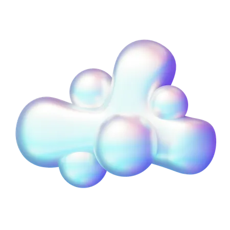 Forme d'hologramme  3D Icon