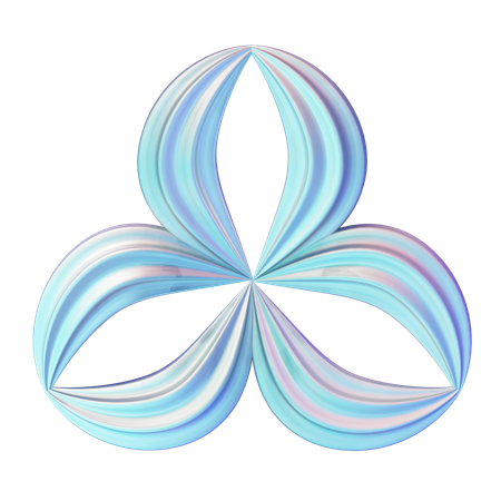 Forme d'hologramme  3D Icon