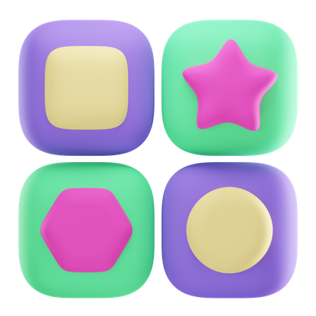 Forme de jouet  3D Icon