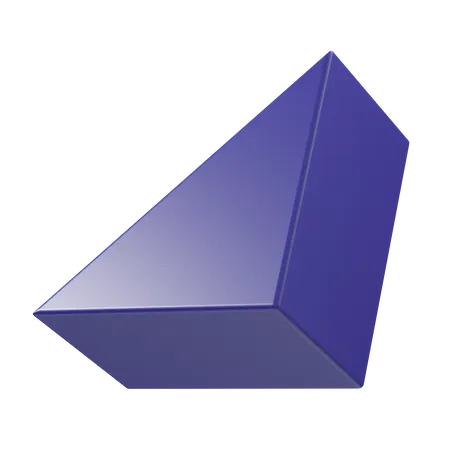 Forme de prisme  3D Icon