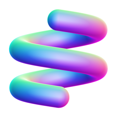 Forme en spirale  3D Icon