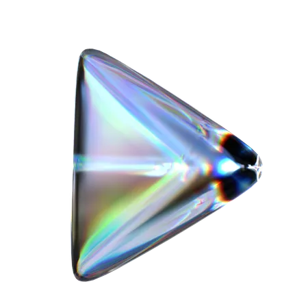 Forme triangulaire  3D Icon