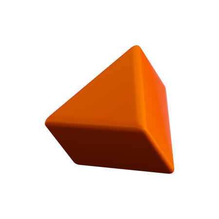 Forme triangulaire  3D Illustration