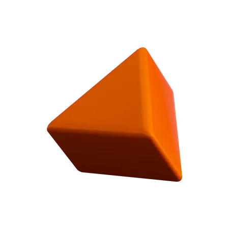 Forme triangulaire  3D Illustration