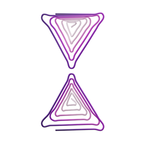 Forme triangulaire  3D Icon