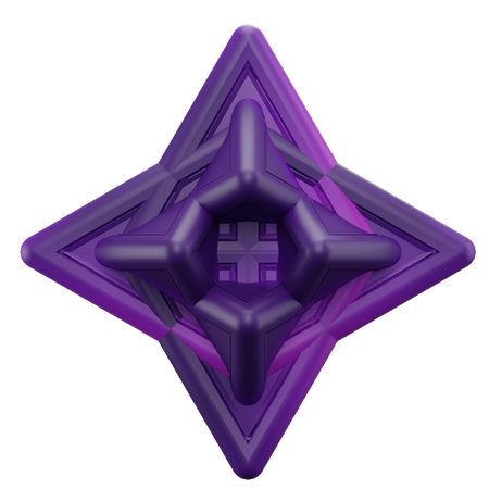 Forme triangulaire  3D Icon