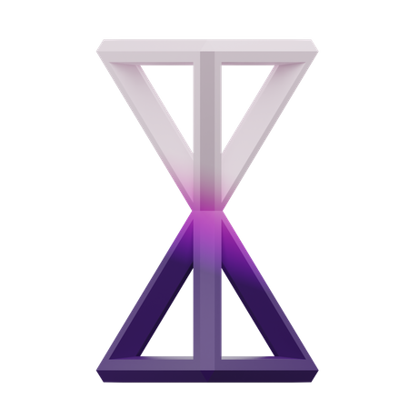 Forme triangulaire  3D Icon