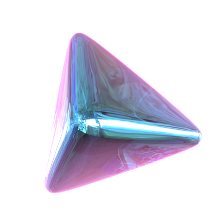 Forme triangulaire  3D Icon