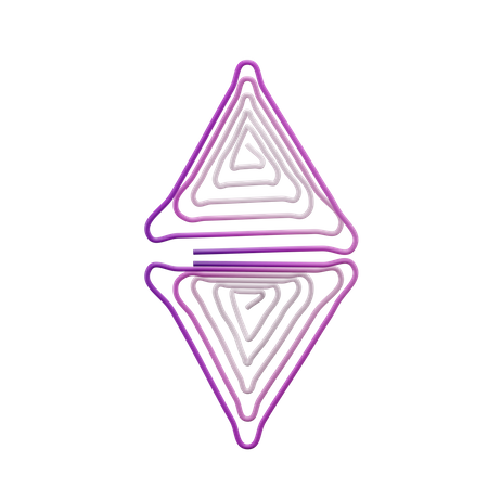 Forme triangulaire  3D Icon