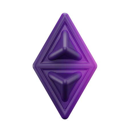 Forme triangulaire  3D Icon