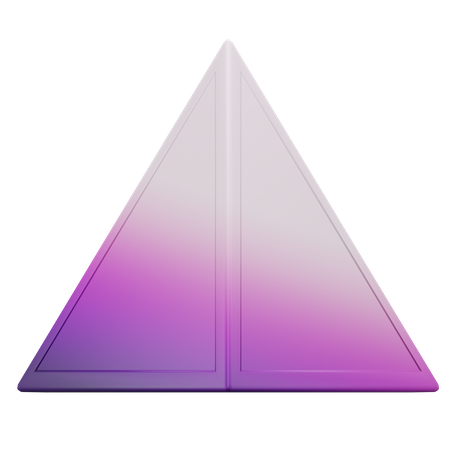 Forme triangulaire  3D Icon
