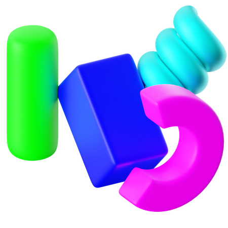 Formes abstraites  3D Icon