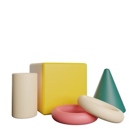 Formes abstraites  3D Icon