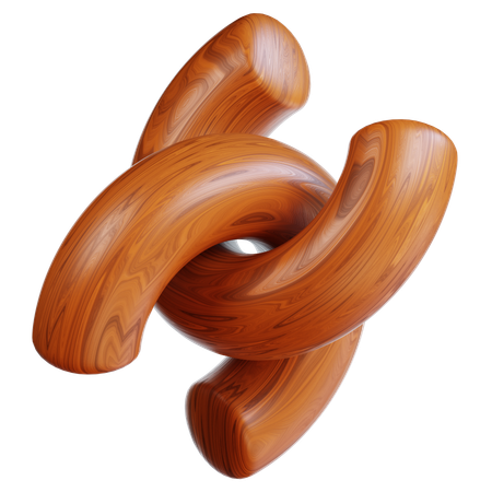 Formes de grain de bois  3D Icon